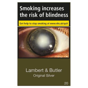 lambert & butler original silver king size cigarettes